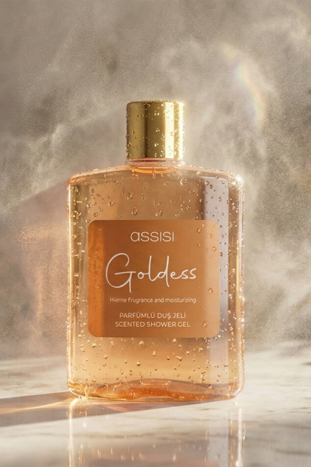 Goldess Parfümlü Duş Jeli 475 ml – Kadın & Erkek İçin Kalıcı Koku, Nemlendirici Duş Jeli - 3