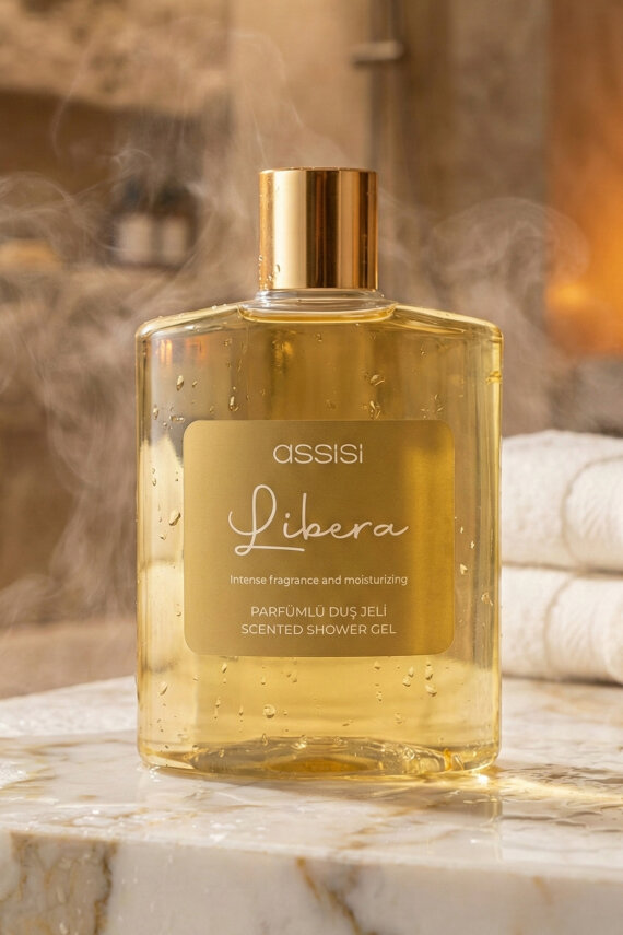 Libera Parfümlü Duş Jeli 475 ml – Kadın & Erkek İçin Kalıcı Koku, Nemlendirici Duş Jeli