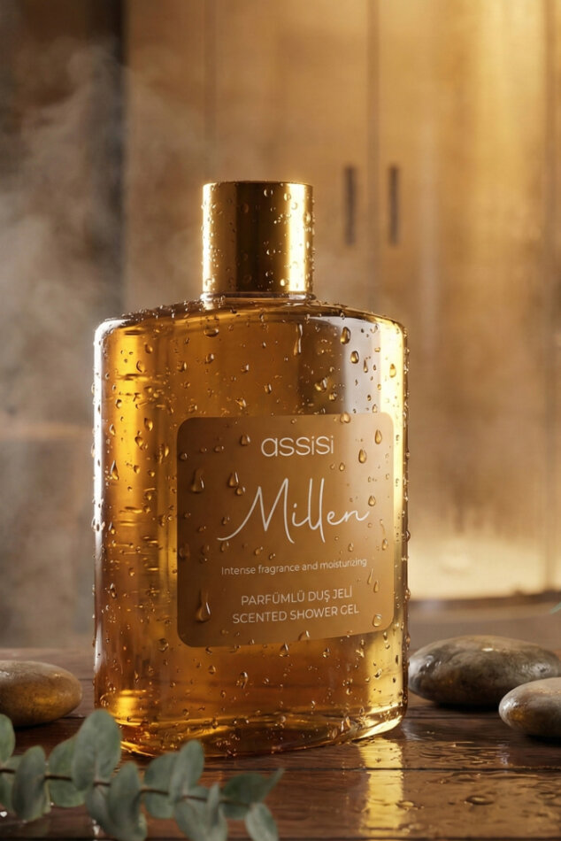Millen Parfümlü Duş Jeli 475 ml – Kadın & Erkek İçin Kalıcı Koku, Nemlendirici Duş Jeli - 1