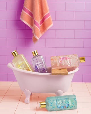 Assisi Peony Bouquet Hyaluronic Acid & Provitamin B5 Nemlendirici Yapraklı Duş Jeli 500 ml - 5