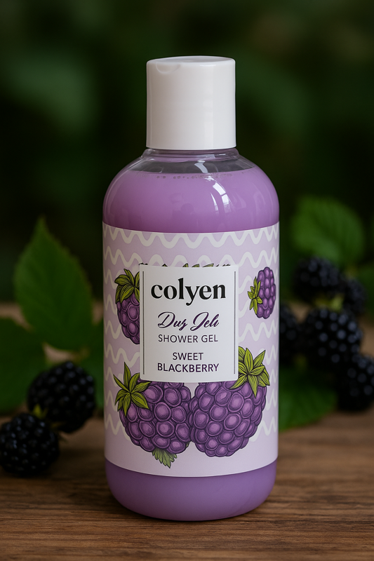 Colyen Sweet Blackberry Kokulu Duş Jeli 500 ml - 1