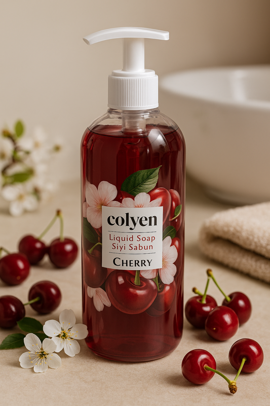 Colyen Kiraz Kokulu Sıvı Sabun 500 ml - 1