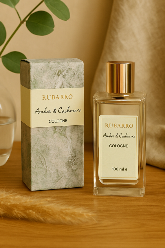 Rubarro Amber & Cashmere Esanslı Kolonya 100 ml - 1
