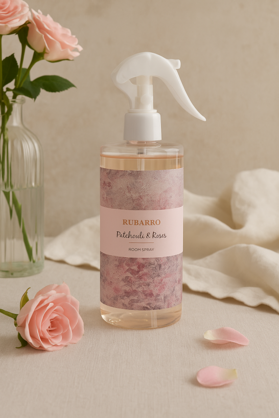 Rubarro Patchouli & Roses Kokulu Oda Spreyi 400 ml - 1