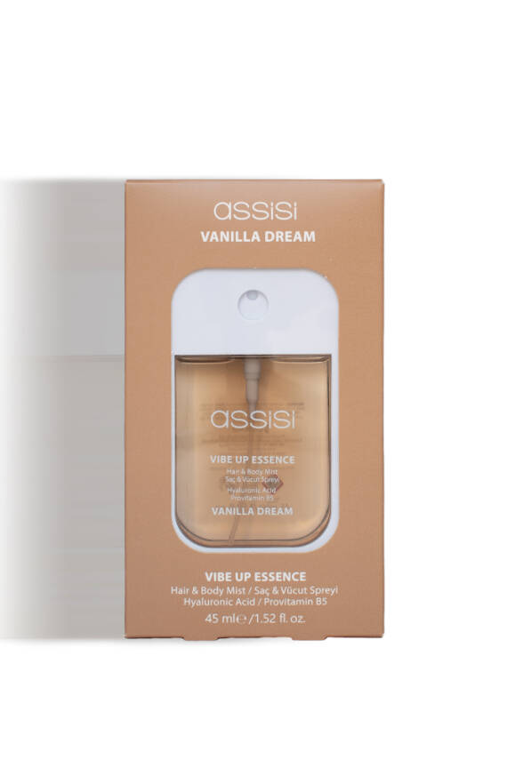 Vanilla Dream Hyaluronik Asit & Provitamin B5 Saç ve Vücut Spreyi 45 ml – Vanilya & Yasemin Kokulu - 3